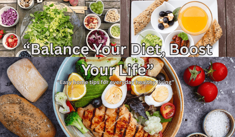 How to Balance Diet at Home: Simple Tips for a Healthy Lifestyle