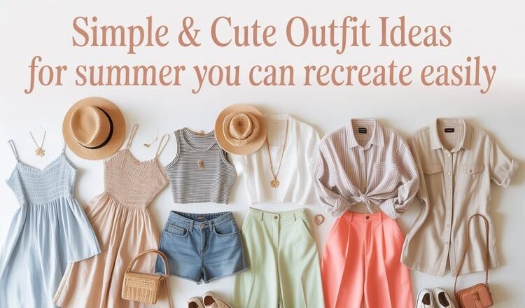 Simple & Cute Outfit Ideas for Summer You Can Recreate Easily