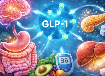 GLP-1: The Hormone That Connects the Gut, Brain, and Metabolism